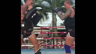 BROOKE AND EDDIE FARRELL TRAINING IN THAILAND JAN 2019 - MUAY THAI