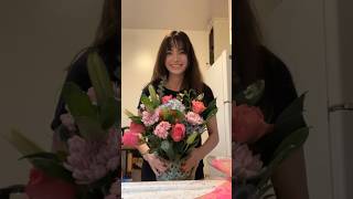 My beautiful flowers 💐 #asmr #flowers #fun