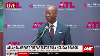 WATCH LIVE: Atlanta airport officials share plans for busy holiday season