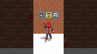 Young Herobrine Vs Old Herobrine - Spiderman #shorts