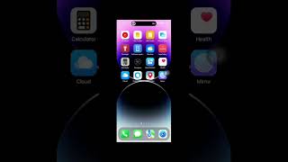 IOS 16 ON ANDROID?  WITH DYNAMIC ISLAND! 🤔🤔 WATCH THIS! By: Ijgp_ #shorts