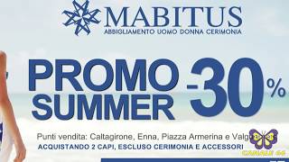 MABITUS PROMOZIONE ESTATE 30% DI SCONTO