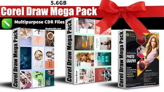 Corel Draw Mega Pack All In One Graphics Templates Download In CDR Files |Sheri SK|