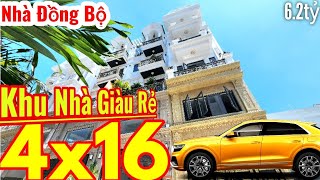 Bán nhà Đẹp Bình Tân: 4x16m, 5  Tầng"KHU ĐỒNG BỘ".. GIÁ RẺ  | hẻm xe hơi đường số 6, BHHB