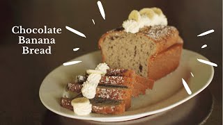 The Perfect Chocolate Banana Bread Recipe!