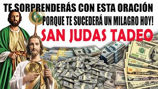 TE SORPRENDERÁS CON ESTA ORACIÓN🙏 PORQUE TE SUCEDERÁ UN MILAGRO HOY! 🕊San Judas Tadeo