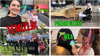 ESKİLERİN PAZARİ☺️COK SASIRTICI SEYLER GÖRDÜM👍TEYZEMLE IKEA TURU🥰 BAHÇE KEYFİ🏡