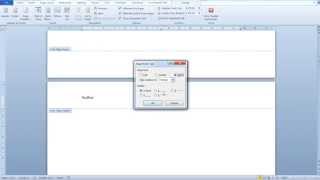 Different Odd and Even Page Headers - Footers in Word 2010