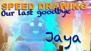 Our last goodbye // Jaya valentine special 2022! Speedpaint (try not to cry) - JN