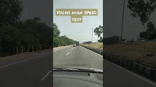 Volvo Bus High speed Test - High speed volvo #youtubeshorts #shorts