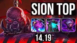 SION vs GWEN (TOP) | 10/3/22, Legendary | EUW Master | 14.19