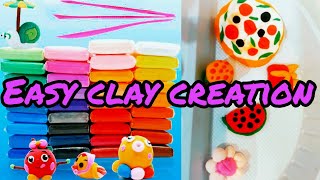 Easy clay creation || Ibrahim na boht tang kia 😜|| how to make Clay creation || #claycreation #clay