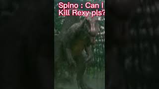 Spino still hates Rexy