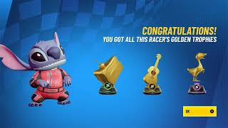 Disney Speedstorm: Stitch Lilo & Stich Super Cup Gold Trophy 1st Place Finish