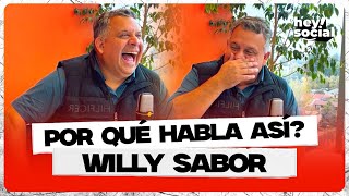 WILLY SABOR EXPLICA SU FORMA DE HABLAR 😂 #HeySocial