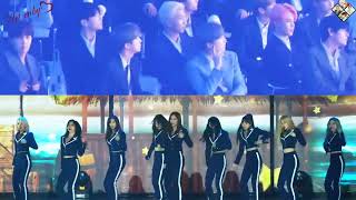 20190424 BTS' Reaction to Twice Performance @ TMA