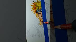 Rate this art 10/? | Naruto Uzumaki #drawing #art #artist #trending #shorts #youtubeshorts