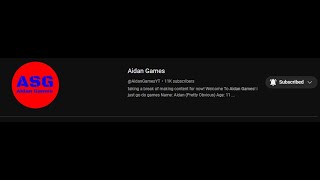 Interviewing Aidan Games