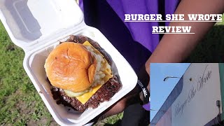 REVIEWING BURGER SHE WROTE || BEST BURGERS OF LA #vlog #food #review