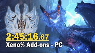 Switch Axe/Sword & Shield Speedrun - 2:45:16.67 MHW Xeno% with Add-ons