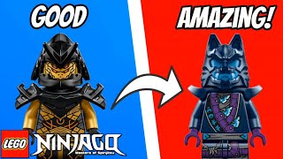 The top 10 BEST Ninjago dragons rising villain minifigures (part 1)