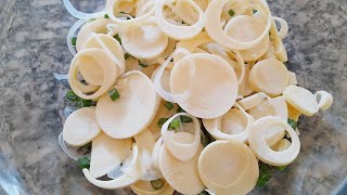 ESSE É  O  SEGREDO PARA UMA SALADA DE GUERIROBA FICAR BEM BRANQUINHA..