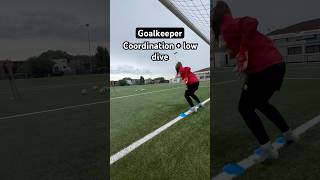 Coordination & low dive drill 🧤🔥 #shorts