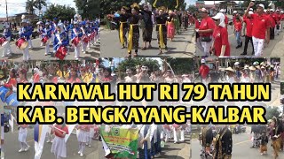 Kompilasi Acara Karnaval HUT RI ke 79 Tahun Kab.Bengkayang Tanggal 19 Agust 2024