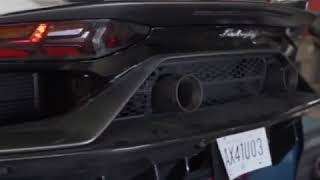 AVENTADOR SVJ EXHAUST SOUND