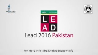 HBL Lead 2016  IBP Knowledge Now