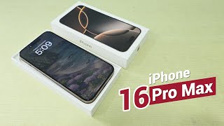 iPhone 16 Pro Max Dessert Titanium