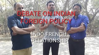 Indo france relations (the Sunday debate).