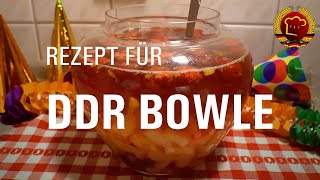 Das beliebte Rezept für die legendäre DDR Silvesterbowle zum selber machen