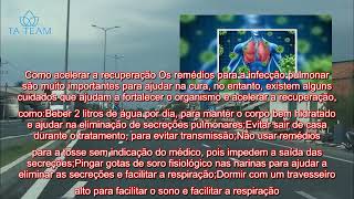 Saúde -   Como tratar uma infecção no pulmão e possíveis complicações