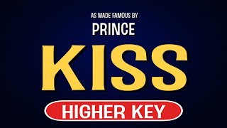 Prince - Kiss | Karaoke Higher Key