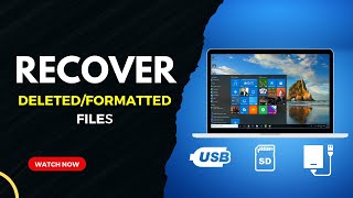 Recover Deleted Files and Data from Formatted Hard drive | Best Data Recovery Software for PC