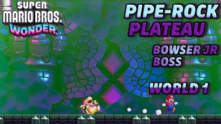 Pipe-rock Plateau - Bowser Jr Boss Fight Super Mario Bros.Wonder World 1