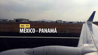 Take off México City | MMMX | COPA Airlines | Boeing 737-800