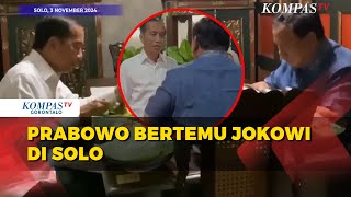 Presiden Prabowo Subianto Bertemu Jokowi di Solo, Makan Malam Bersama di Angkringan