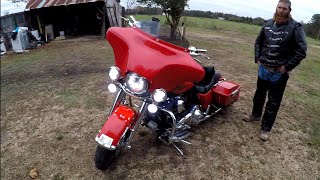 Brandons custom Road King walk-around/Air ride!!!