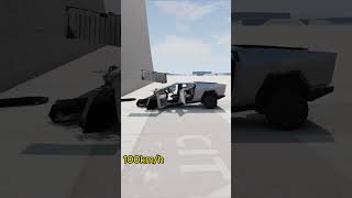 Tesla Cybertruck vs Wall - 250KMH - BeamNG.Drive