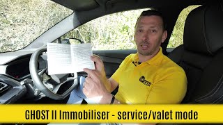 🔐 How to Set Up Service/Valet Mode on Ghost Immobiliser 🚗 | Easy Step-by-Step