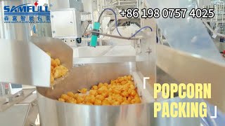 Mini measuring cup Popcorn vertical packing machine#packing #machine #factory #popcorn #automation