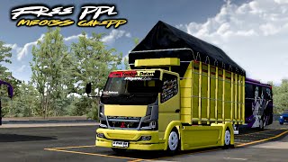 SHARE!LIVERY MOD CANTER BONUS BUDESIGN FT ROHID|| MOD BUSSID TERBARU||