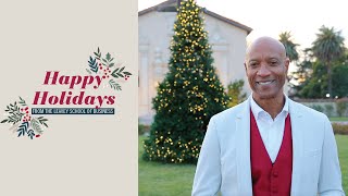 Happy Holiday from the Leavey School of Business