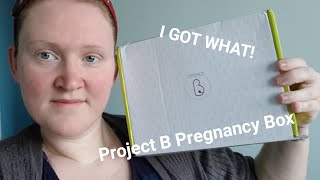 PROJECT B PREGNANCY SUBSCRIPTION BOX UNBOXING