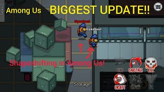 Among Us NEW & BIGGEST UPDATE EVER!! (4 New roles + MORE...)