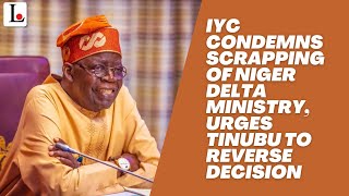 IYC Condemns Scrapping Of Niger Delta Ministry, Urges Tinubu To Reverse Decision