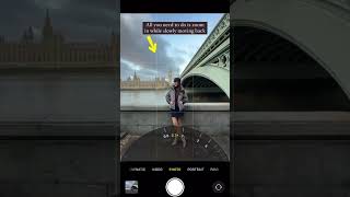 How to make your background bigger in photos? This is the best tip ! 📲 #shorts #photography