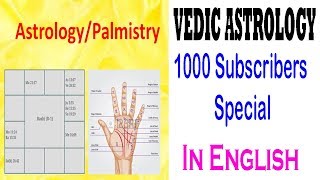 Astrology decoding with Palmistry